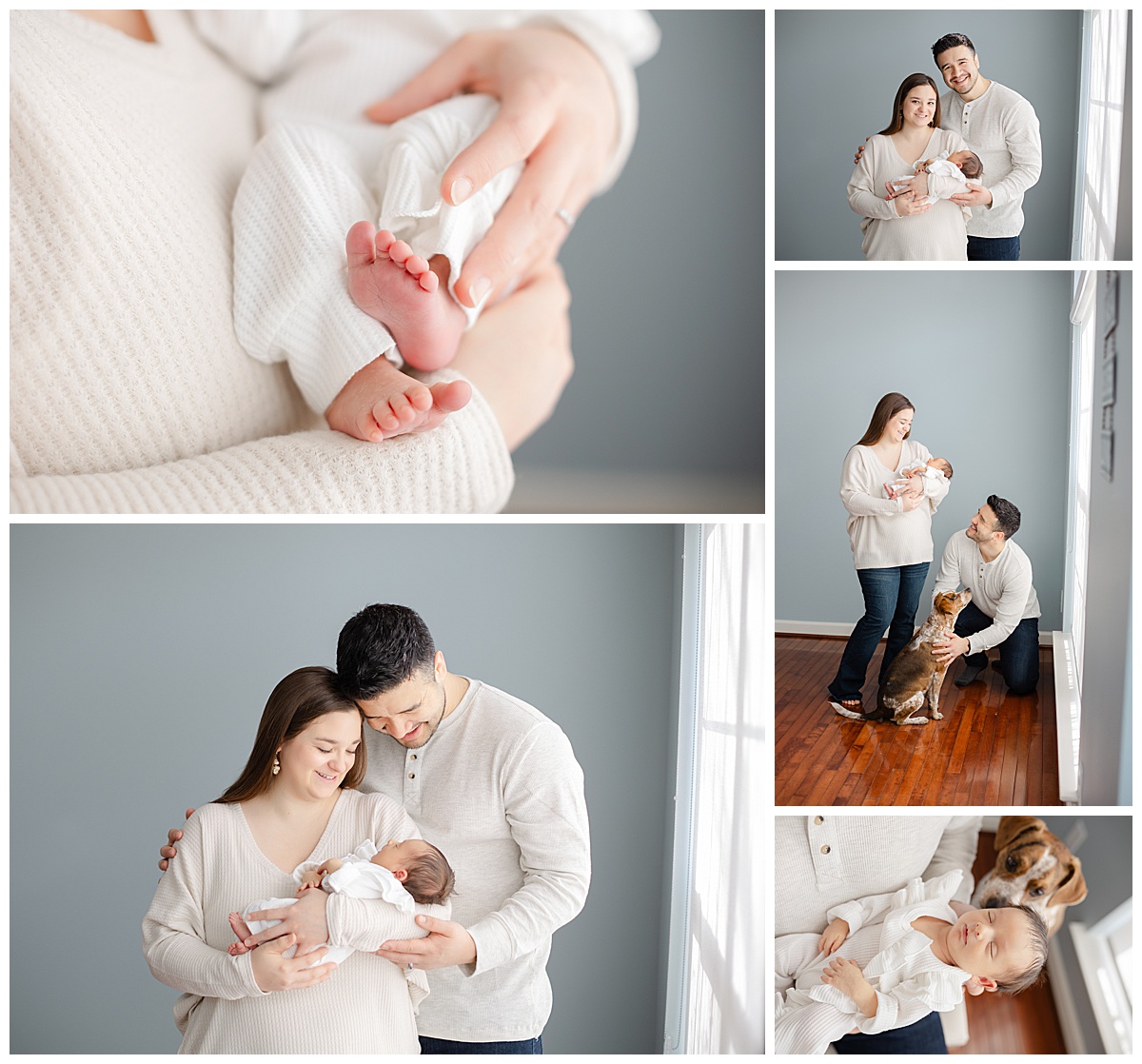 in home newborn photographers