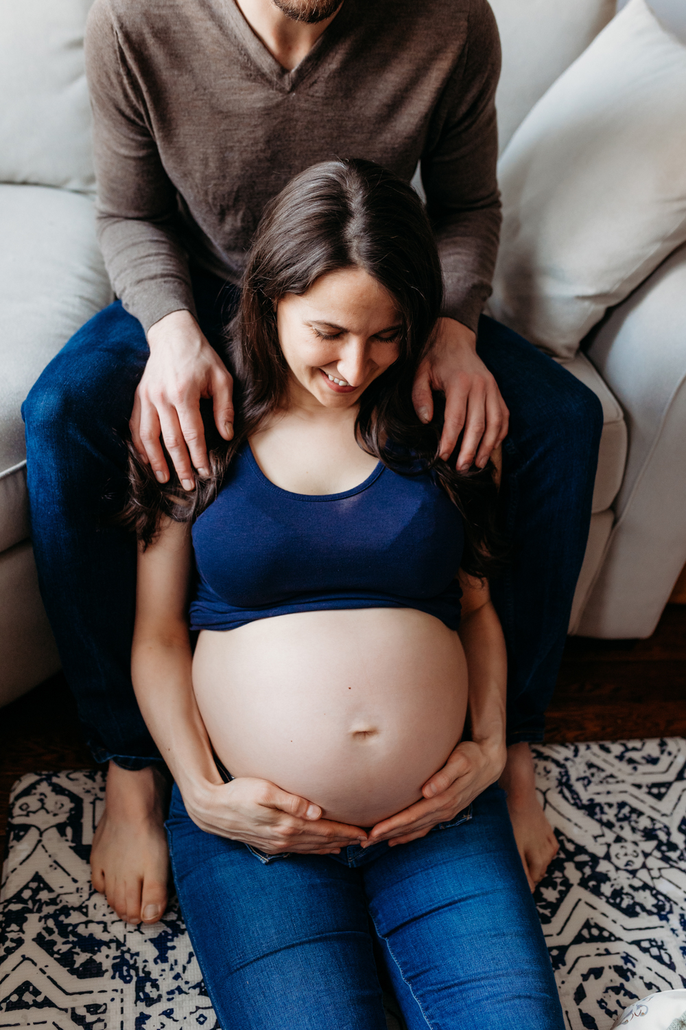 in home maternity photographer